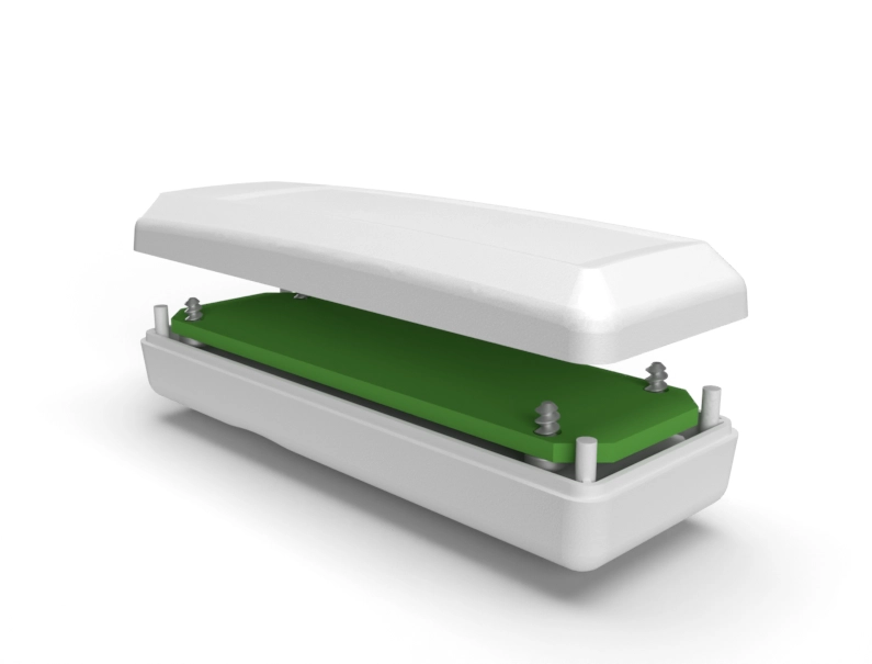 P1A-260906S plastic electronics housings open